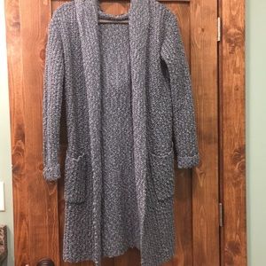 POL hooded cardigan